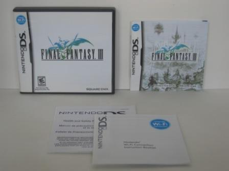 Final Fantasy III (CASE & MANUAL ONLY) - Nintendo DS